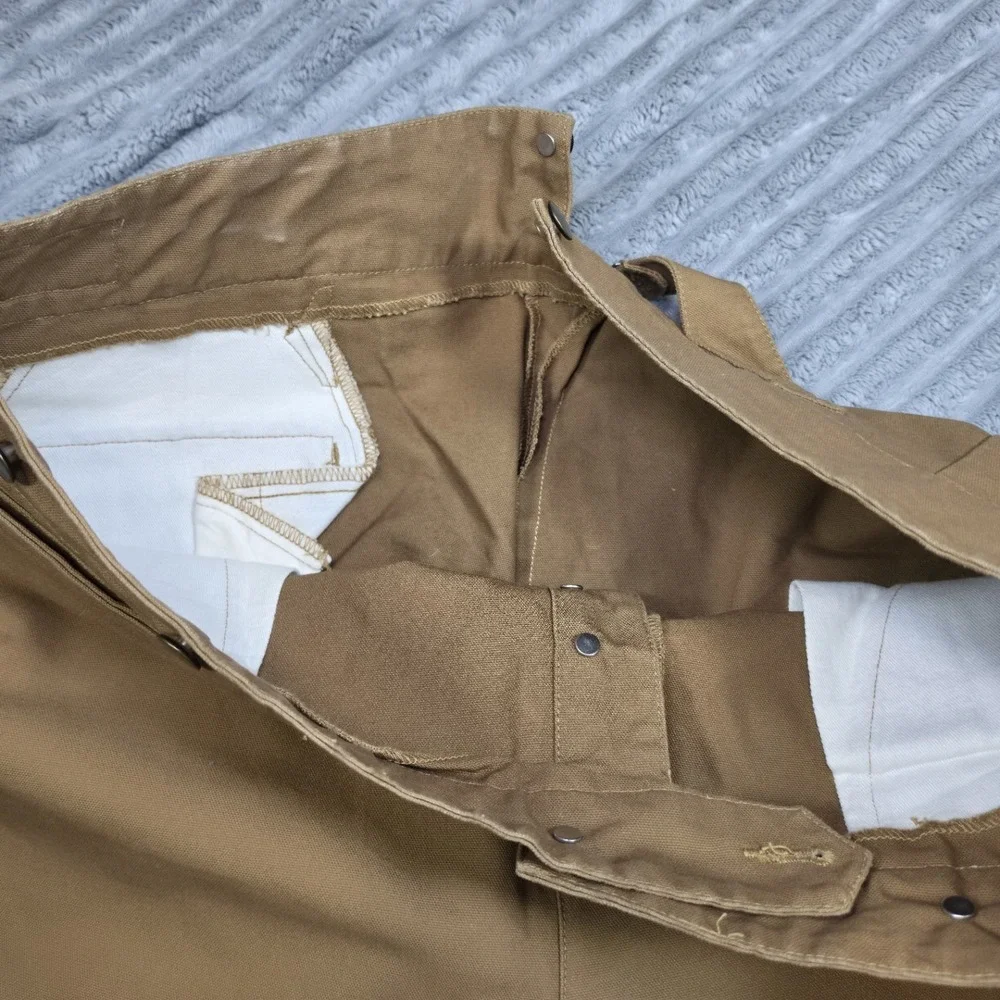 VTG Mens Scully Rangewear Durable Cotton Canvas Outdoor Pant Sz 42 Brown Tan NWT